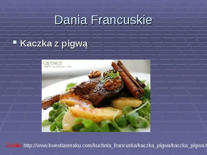 Kuchnia francuska - Slide 11