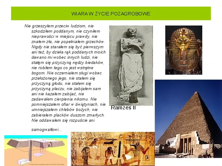 Powstanie i funkcjonowanie państwa w Starożytnym Egipcie - Slide 27