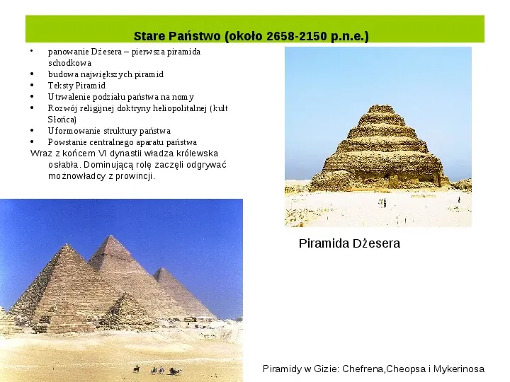 Powstanie i funkcjonowanie państwa w Starożytnym Egipcie - Slide 8