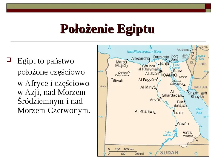 Starożytny Egipt - Slide 3