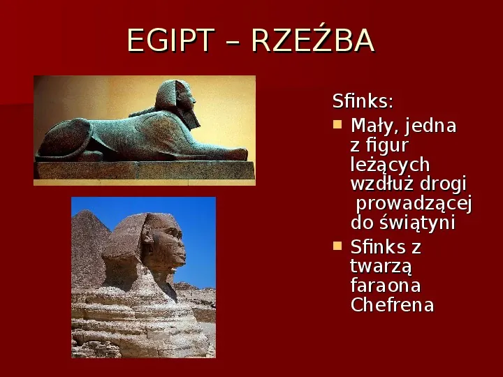 Architektura i sztuka starożytnego Egiptu i Mezopotamii - Slide 26