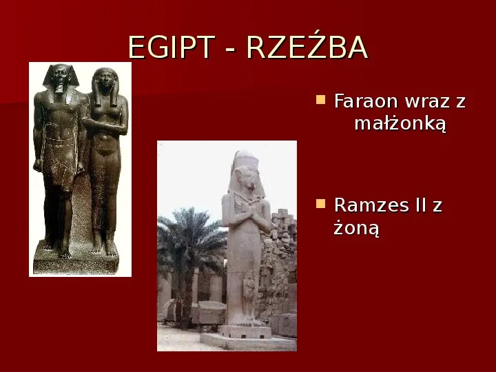 Architektura i sztuka starożytnego Egiptu i Mezopotamii - Slide 27