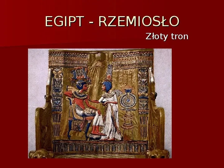 Architektura i sztuka starożytnego Egiptu i Mezopotamii - Slide 34