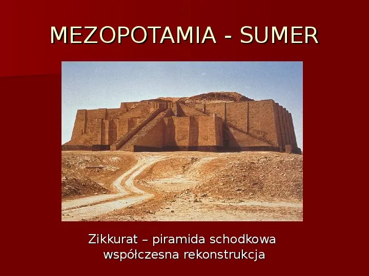 Architektura i sztuka starożytnego Egiptu i Mezopotamii - Slide 43