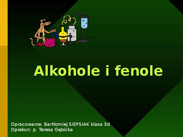 Alkohole i fenole - Slide 1