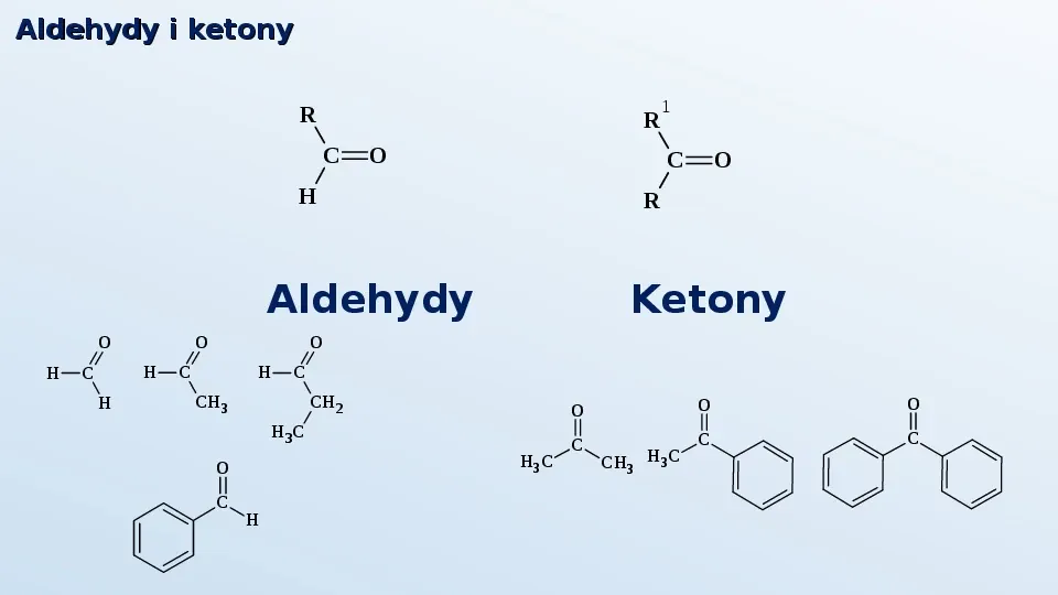 Aldehydy i ketony - Slide 2