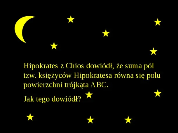 Księżyce Hipokratesa - Slide pierwszy