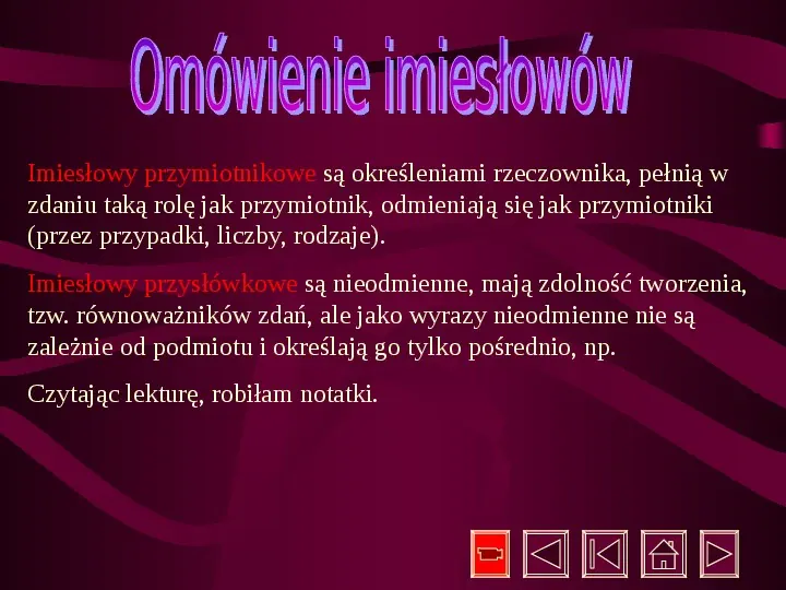 Gramatyka Język Polski - Slide 13