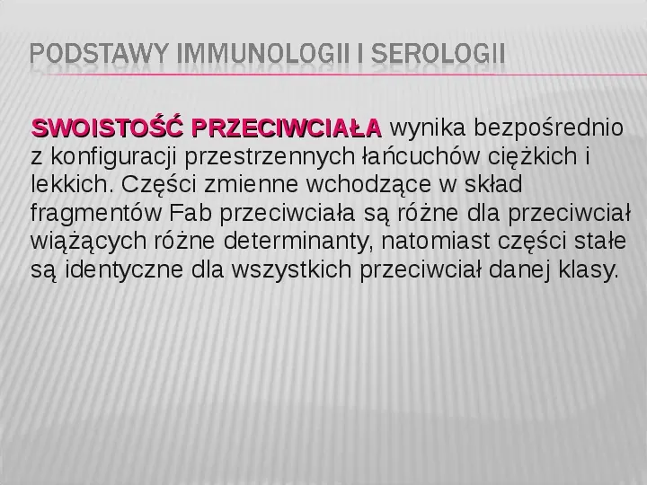 Podstawy immunologii i serologii - Slide 12