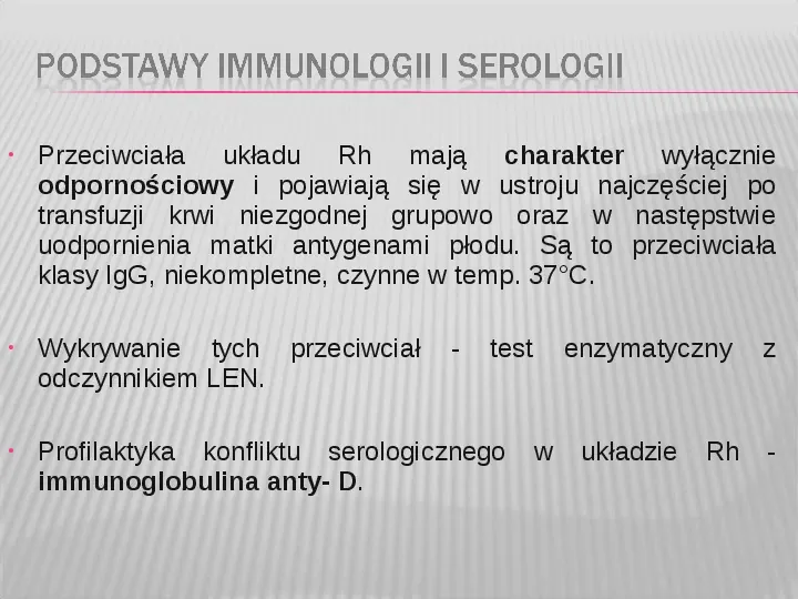Podstawy immunologii i serologii - Slide 38