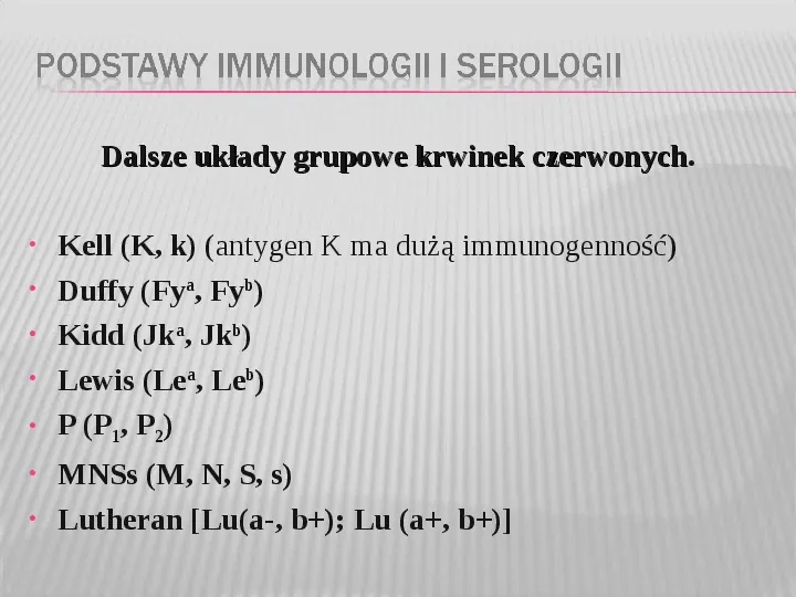 Podstawy immunologii i serologii - Slide 39