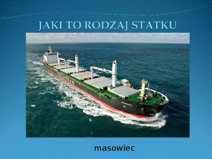 Transport morski - Slide 2