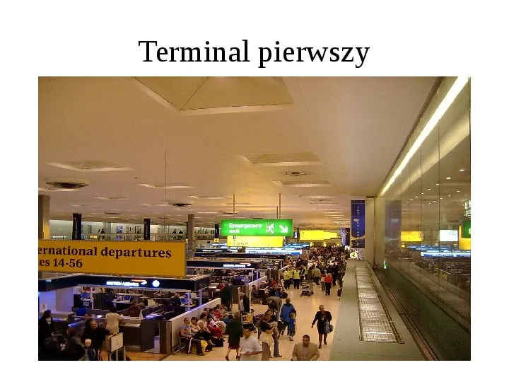 Infrastruktura transportu lotniczego - Slide 17