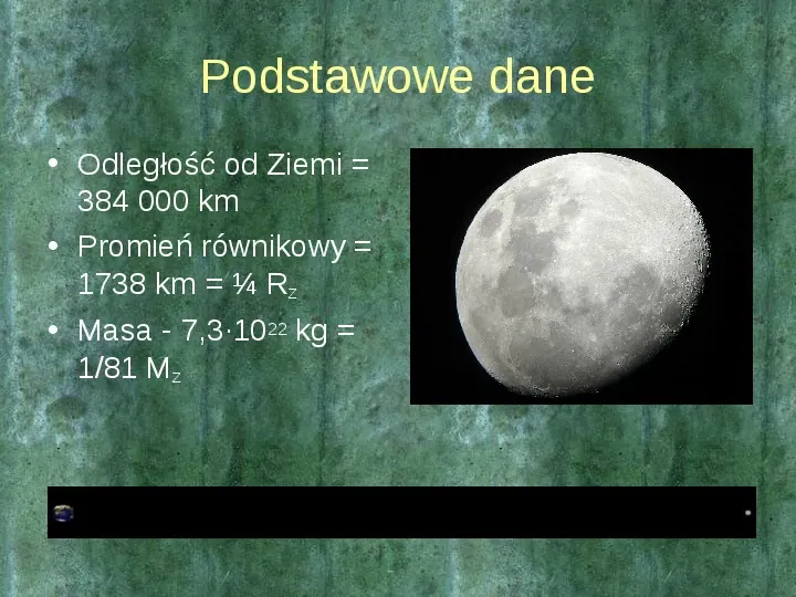Księżyc nasz najbliższy sąsiad w przestrzeni - Slide 2