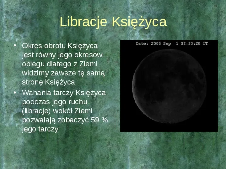 Księżyc nasz najbliższy sąsiad w przestrzeni - Slide 4