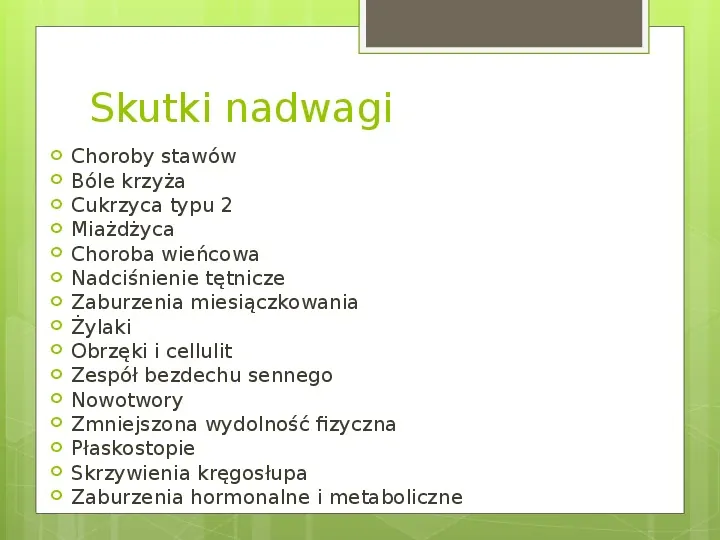 Zdrowy tryb życia - Slide 11