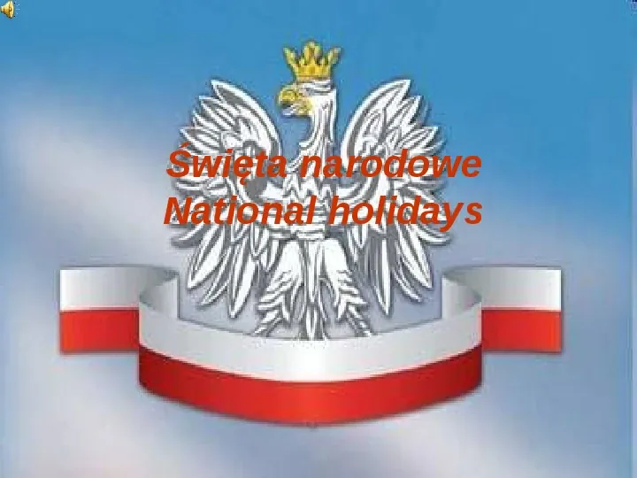 Polskie Święta Narodowe - Slide 2