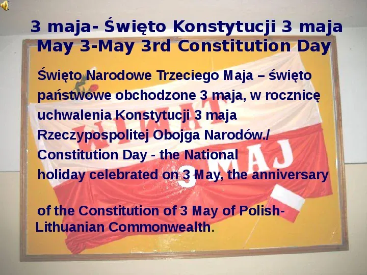 Polskie Święta Narodowe - Slide 5