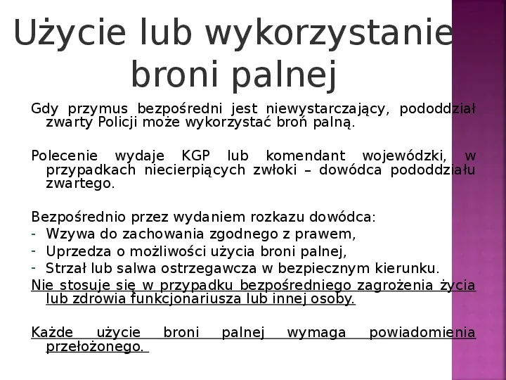 Stany nadzwyczajne w Polsce - Slide 57
