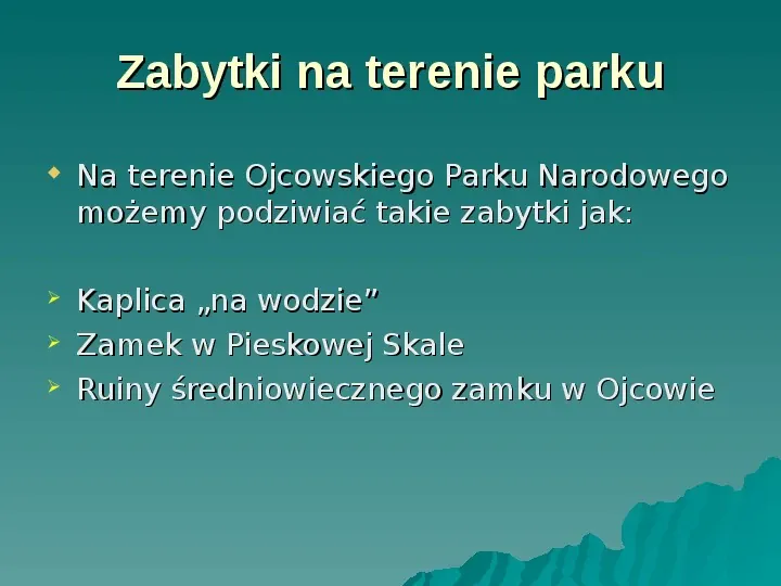 Ojcowski Park Narodowy - Slide 28