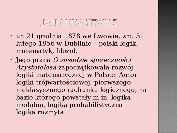 Sławni Polscy matematycy - Slide 11