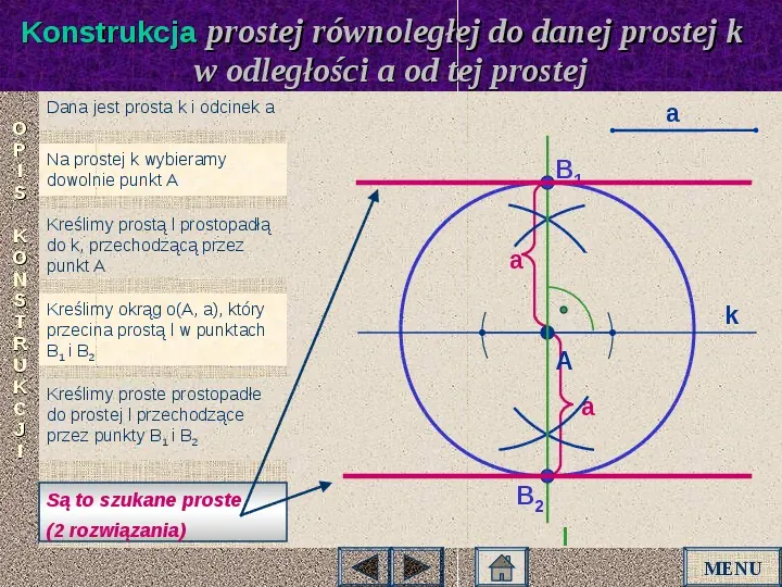 Konstrukcje geometryczne na płaszczyźnie - Slide 19