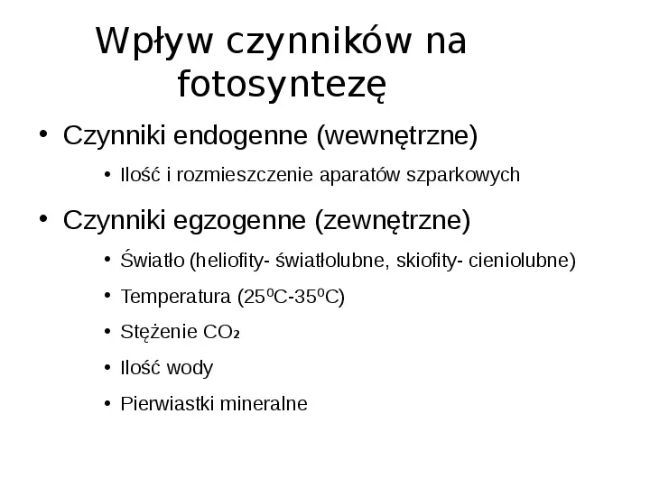 Fizjologia roślin - Slide 18