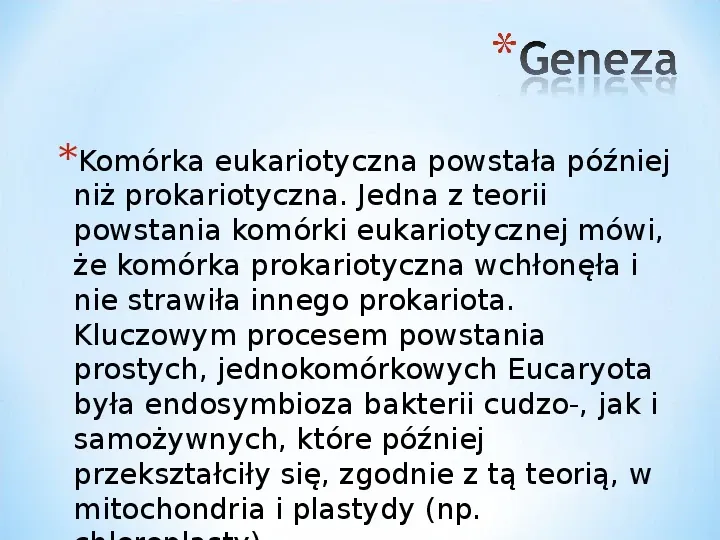 Komórka - podtawowy element życia - Slide 16