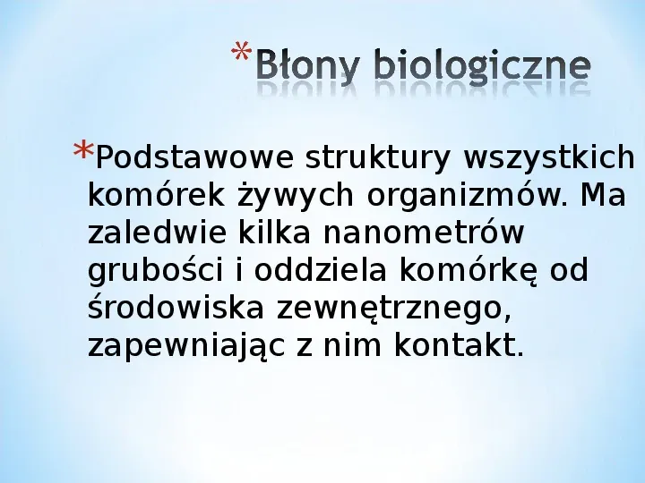 Komórka - podtawowy element życia - Slide 35