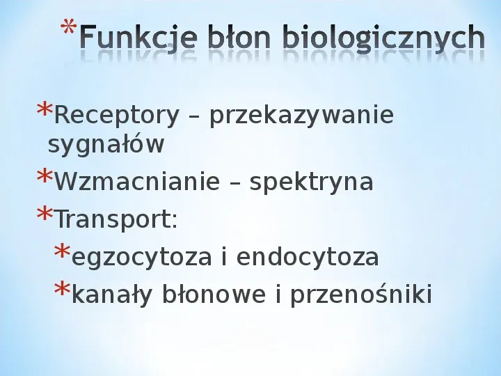 Komórka - podtawowy element życia - Slide 41