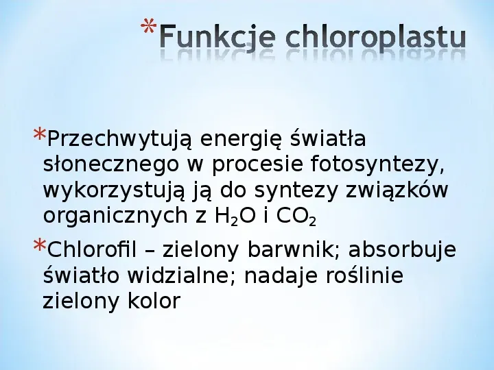 Komórka - podtawowy element życia - Slide 64