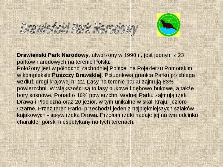 Parki narodowe w Polsce - Slide 5