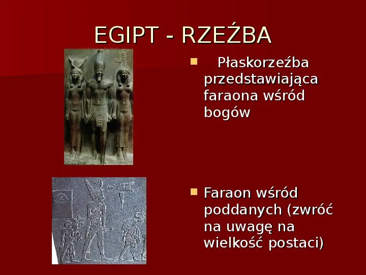 Sztuka i architektura w starożytności cywilizacje starożytnego wschodu - Slide 30