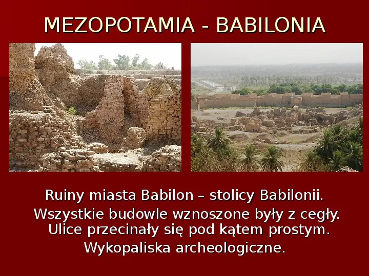 Sztuka i architektura w starożytności cywilizacje starożytnego wschodu - Slide 58