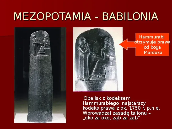 Sztuka i architektura w starożytności cywilizacje starożytnego wschodu - Slide 61