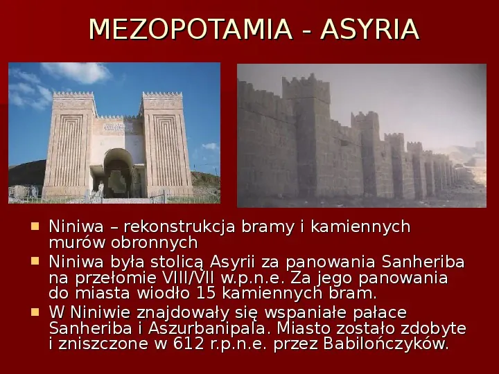 Sztuka i architektura w starożytności cywilizacje starożytnego wschodu - Slide 72