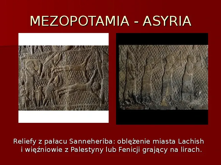 Sztuka i architektura w starożytności cywilizacje starożytnego wschodu - Slide 74