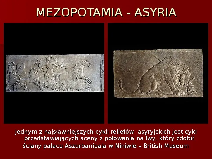 Sztuka i architektura w starożytności cywilizacje starożytnego wschodu - Slide 77