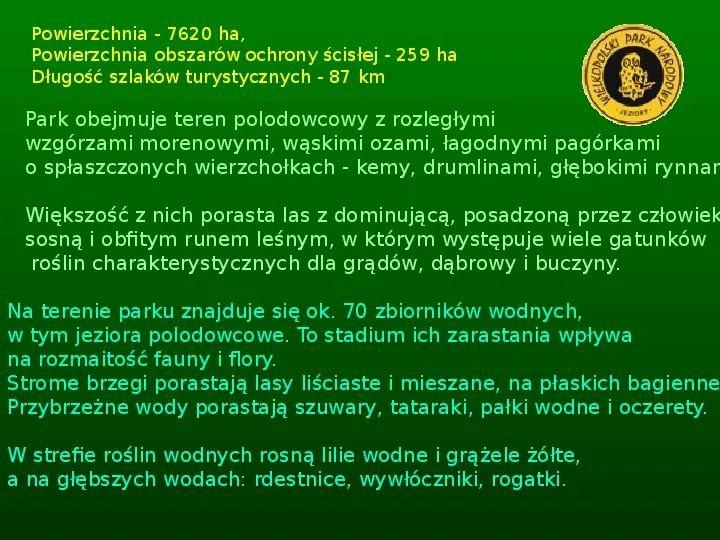 Parki narodowe w Polsce - Slide 23