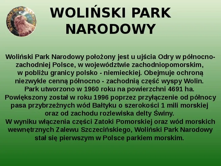 Parki narodowe w Polsce - Slide 28