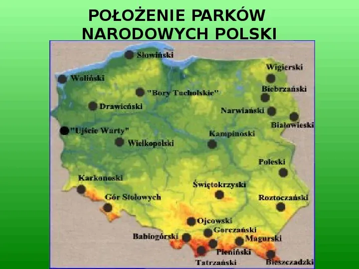 Parki narodowe w Polsce - Slide 3