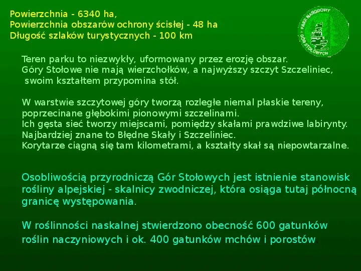 Parki narodowe w Polsce - Slide 47