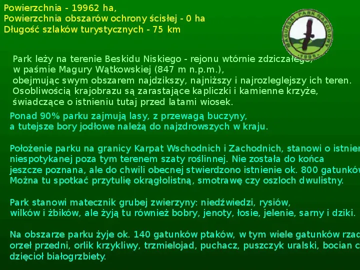 Parki narodowe w Polsce - Slide 49