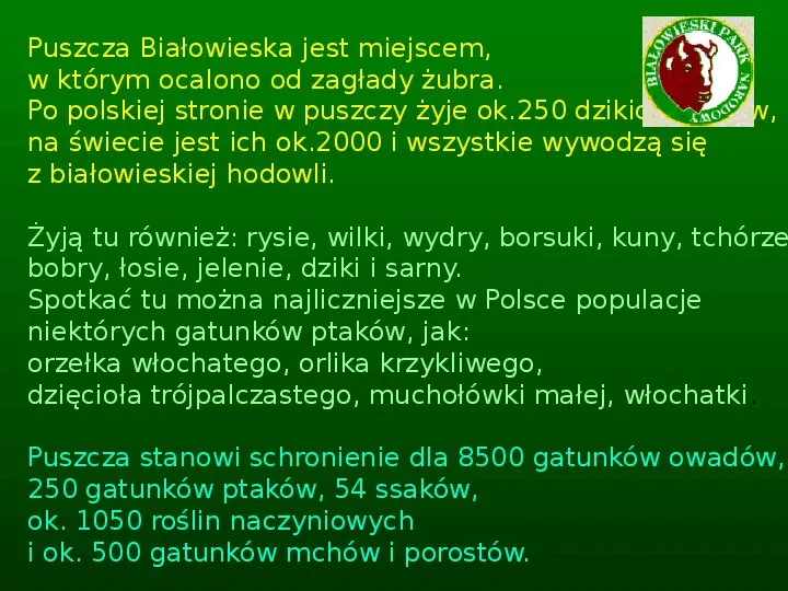 Parki narodowe w Polsce - Slide 7