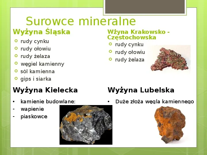 Wyżyny w Polsce - Slide 14