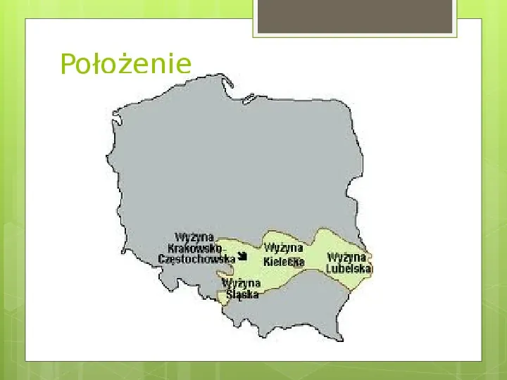 Wyżyny w Polsce - Slide 3