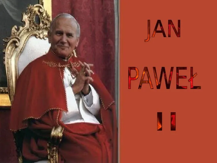 Papież Jan Paweł II - Slide 1