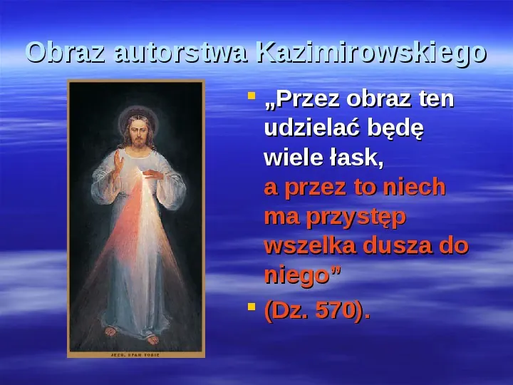 Św. Siostra Faustyna Kowalska - Slide 14
