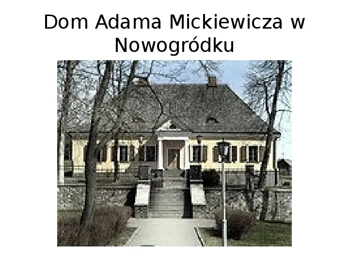 Biografia Adama Mickiewicza - Slide 5