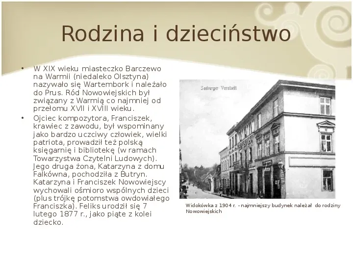 Feliks Nowowiejski - Slide 2